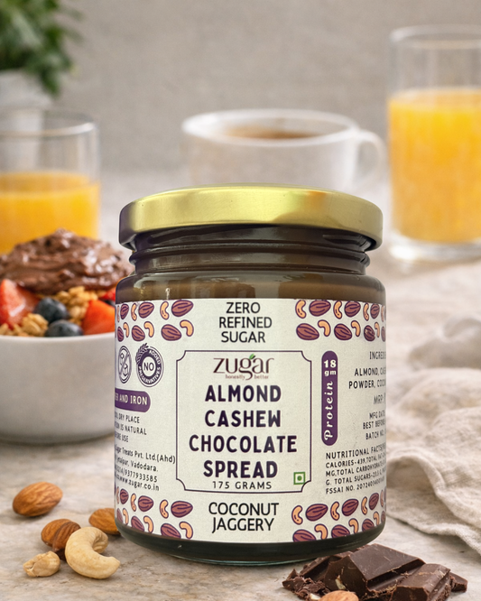 Almond Cashew Chocolate Spread