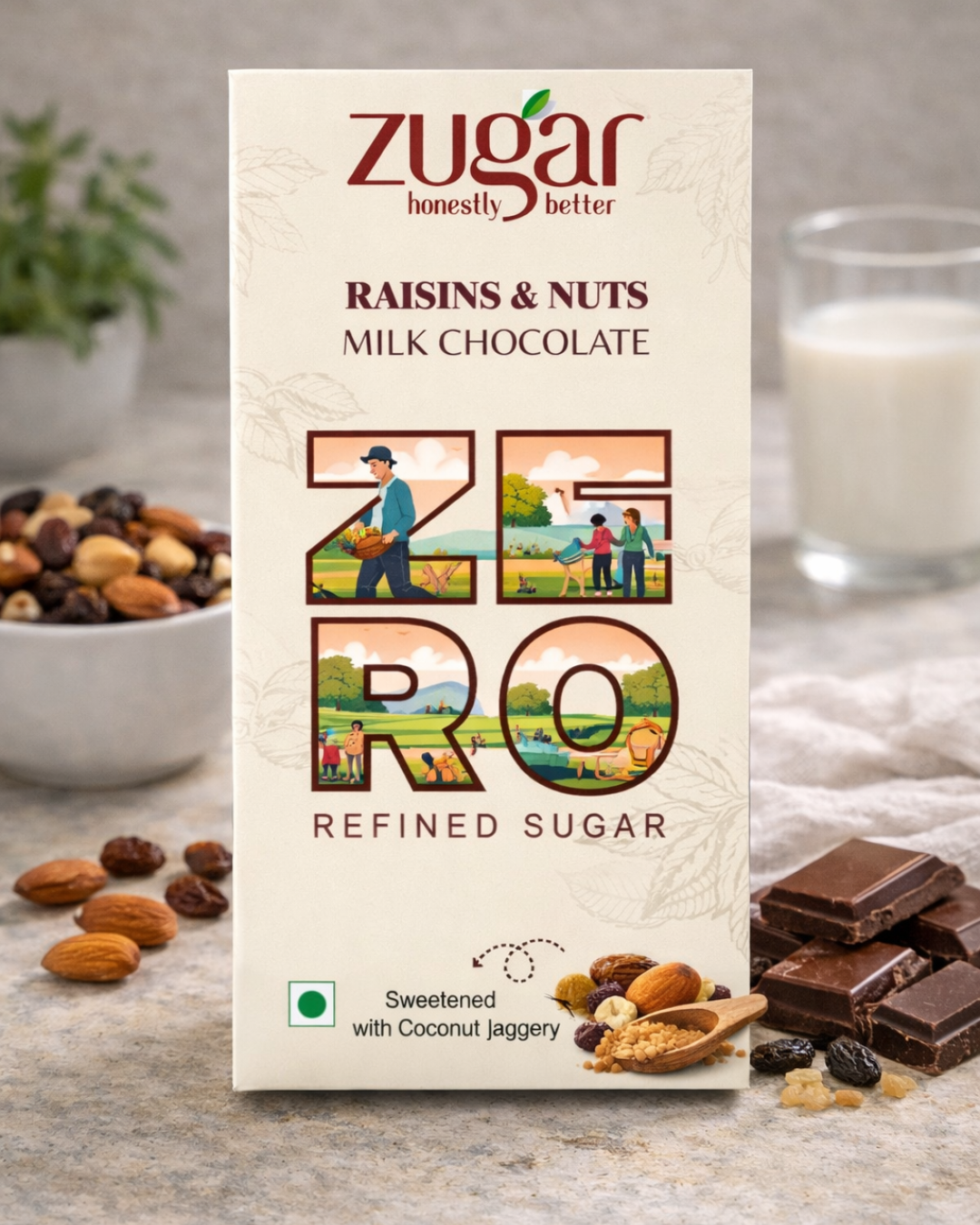 Raisins & Nuts Milk Chocolate