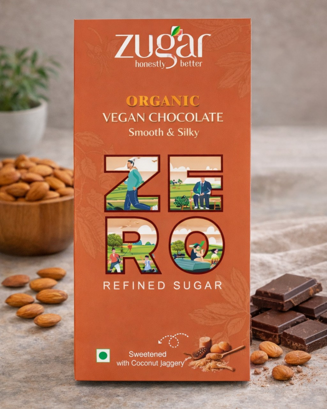 Organic Vegan Chocolate- Smooth & Silky