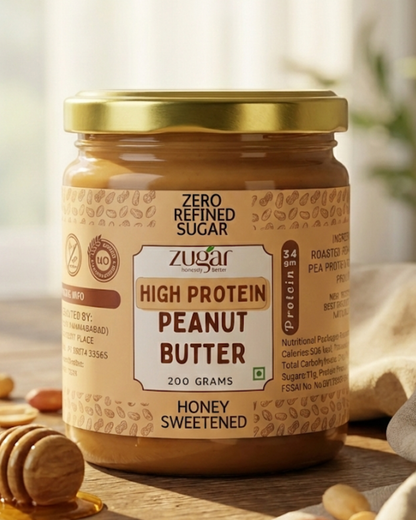 High Protein Peanut Butter