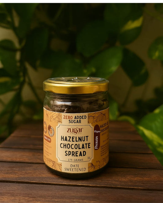Hazelnut Chocolate Spread sweetened with Dates