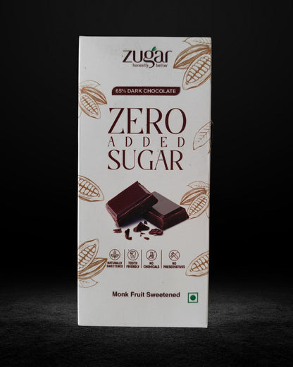 65% Dark Chocolate 50gm- Contains Monk fruit